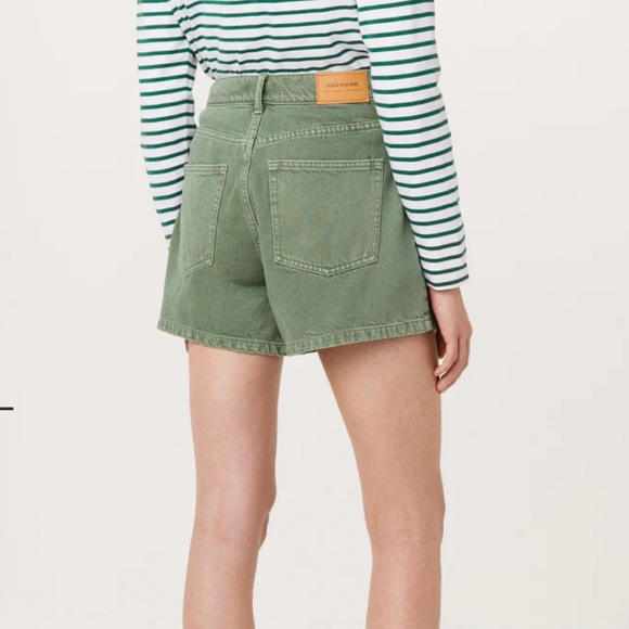 NWT - Frank & Oak Women’s The Courtney Loose Fit Denim Short - Size 26 - Picture 3 of 9